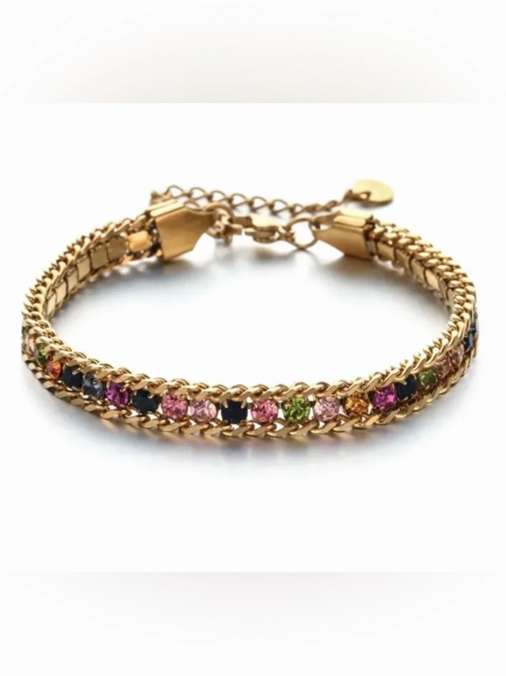 Multicolor Tennis Bracelet